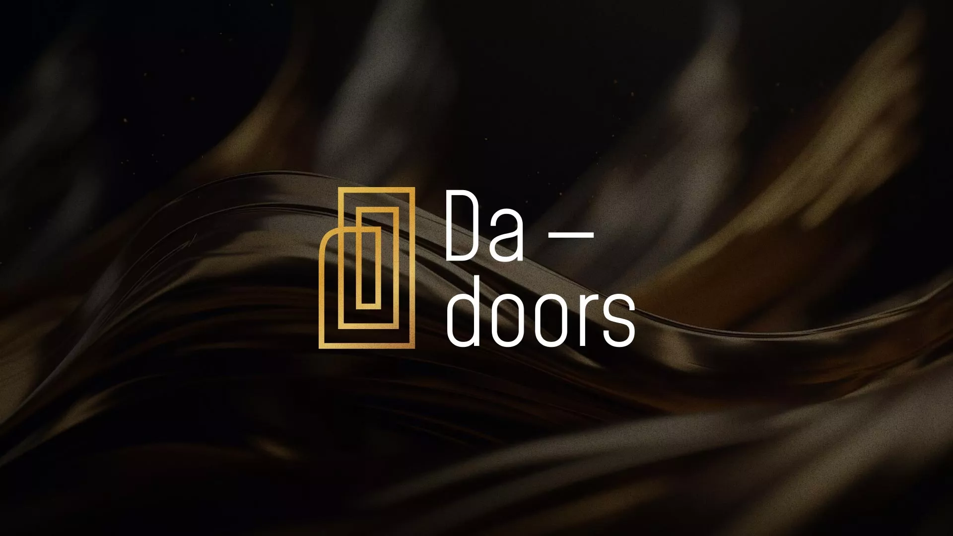 Разработка логотипа для компании «DA-DOORS» в Кувшиново